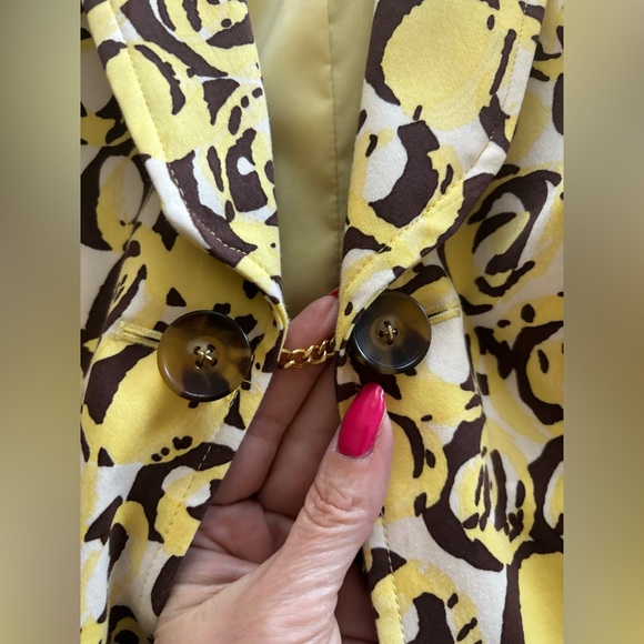 Doncaster 2 Piece Vintage Yellow/Brown Suit - Picture 3 of 10